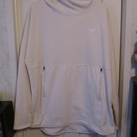 The North Face Women's White Hoodie Size XL - Picture 1 of 9